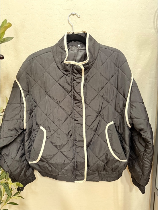 Jackets & Blazers - Quilted Bomber Jacket
